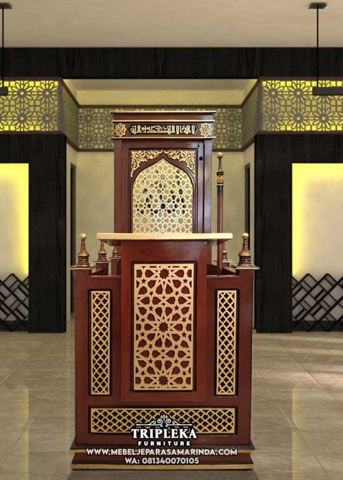 Jual Mimbar Masjid Samarinda - Mebel Jepara Samarinda